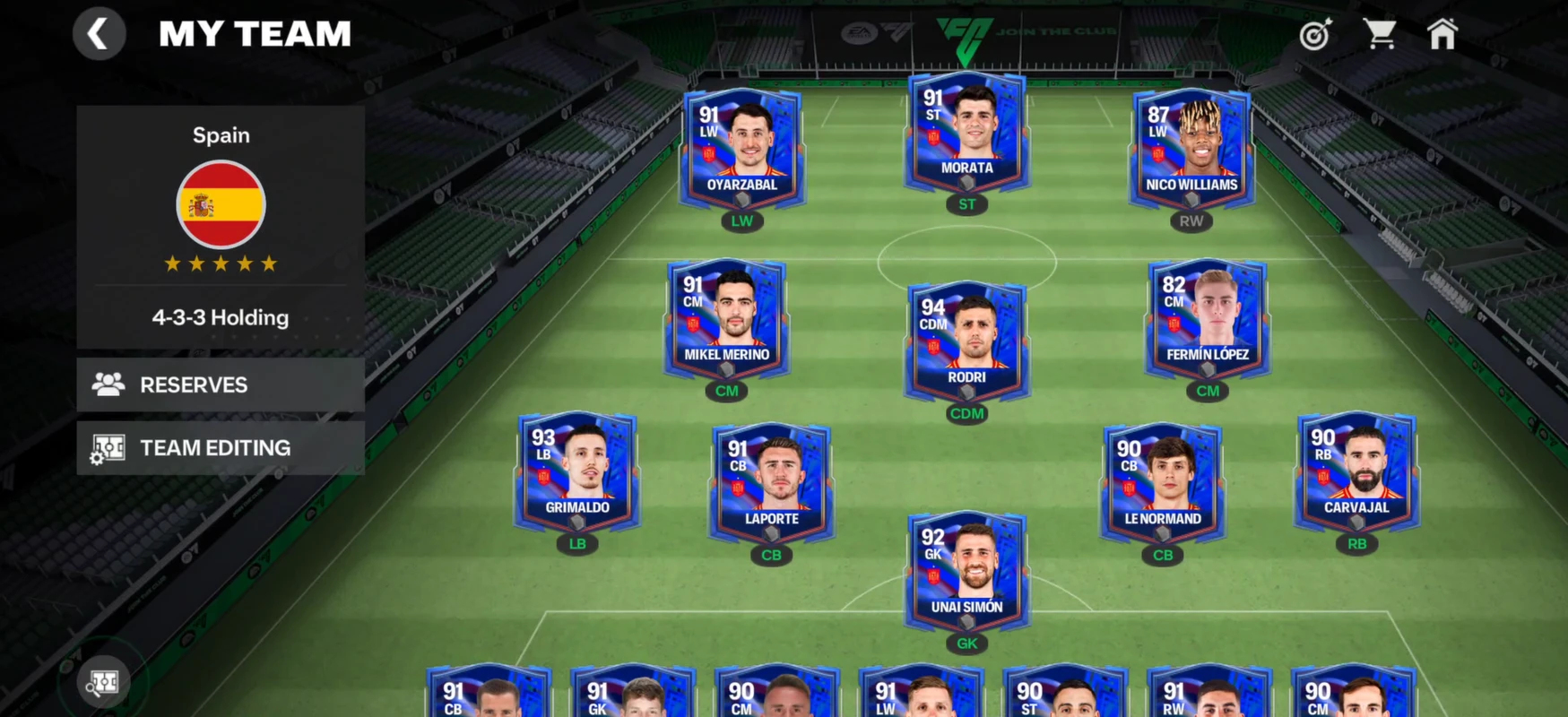 Скриншот EA Sports FC Mobile 7